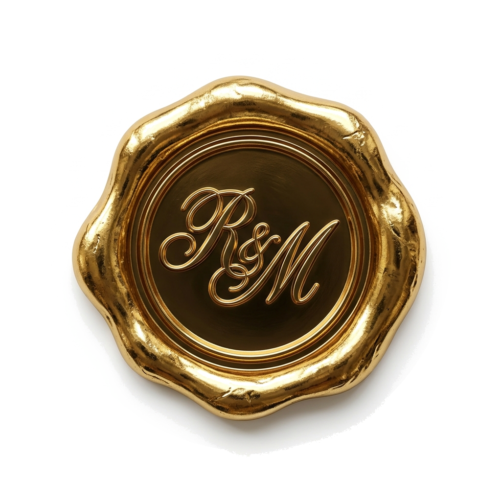 Gold Wax Seal R&M